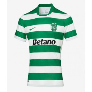 Sporting CP Jalkapallovaatteet Kotipaita 2025-26 Lyhythihainen